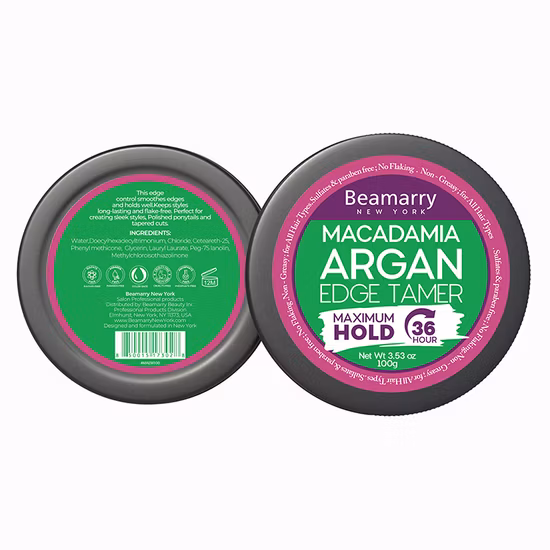 Оптовая продажа, 100 г, гель для контроля кромок волос под частной маркой для женщин и мужчин, гель для контроля кромок сильной фиксации