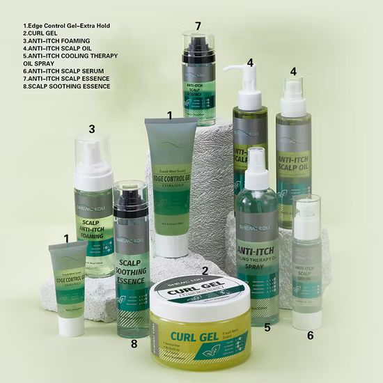 Профессиональный продукт для волос под частной маркой, легкий чистый гель для укладки волос